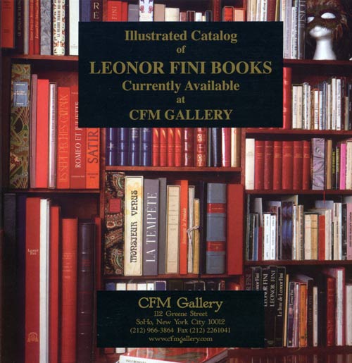 Leonor Fini - Illustrated Catalog of Leonor Fini Books - 2005 Softbound Catalog